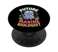 Future Marine Biologist Bambino ragazzo PopSockets PopGrip Adesivo