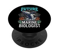 Future Marine Biologist Bambino ragazzo PopSockets PopGrip Adesivo