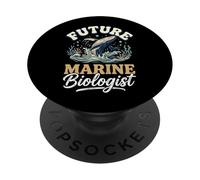 Future Marine Biologist Bambino ragazzo PopSockets PopGrip Adesivo