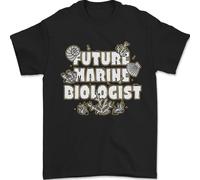 Future Marine Biologist T-Shirt 100% IN Cotone