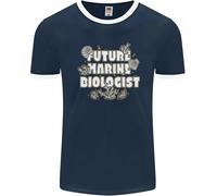 Future Marine Biologist Uomo Ringer T-Shirt FotL
