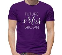 Future Mrs Brown - Maglietta Uomo - Musica Musicista Amore Fan Pop Chris