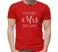 Future Mrs Brown - Maglietta Uomo - Musica Musicista Amore Fan Pop Chris