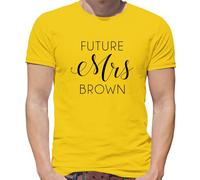 Future Mrs Brown - Maglietta Uomo - Musica Musicista Amore Fan Pop Chris