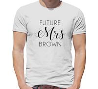 Future Mrs Brown - Maglietta Uomo - Musica Musicista Amore Fan Pop Chris