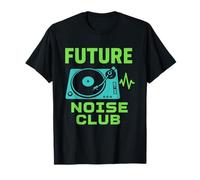 Future Noise Club Classics - Digital Techwave Art Design Maglietta