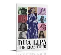 Future Nostalgia-Dua Lipa, poster su tela per camera da letto, decorazione artistica da parete, poster con stampa artistica, stampa retrò, decorazione per la casa e la camera da letto, 50 x 75 cm, con