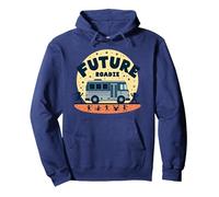 Future Roadie My First Concert Kids Music Tour Bus Avventura Felpa con Cappuccio, Unisex per Adulti, Navy, L