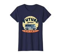 Future Roadie My First Concert Kids Music Tour Bus Avventura Maglietta, Donna, Navy, 3XL