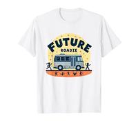 Future Roadie My First Concert Kids Music Tour Bus Avventura Maglietta, Uomo, Bianco, 3XL