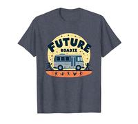 Future Roadie My First Concert Kids Music Tour Bus Avventura Maglietta, Uomo, Pervinca, XL