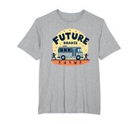Future Roadie My First Concert Kids Music Tour Bus Avventura Maglietta, Uomo Taglie Grandi, Grigio Melange, 6X Tall