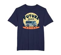 Future Roadie My First Concert Kids Music Tour Bus Avventura Maglietta, Uomo Taglie Grandi, Navy, 5X Tall