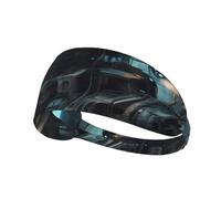 Future Robot - Fascia elastica sportiva, unisex, assorbe l'umidità ed elimina il sudore in eccesso, adatta per sport come calcio, corsa, yoga, ecc.