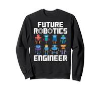 Future Robotics Engineer Funny Robot Engineering Kids Felpa