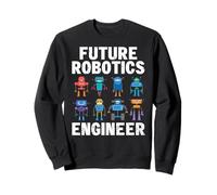 Future Robotics Engineer Funny Robot Engineering Kids Felpa