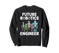 Future Robotics Engineer Funny Robot Engineering Kids Felpa