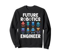 Future Robotics Engineer Funny Robot Engineering Kids Felpa