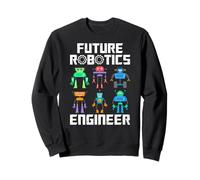 Future Robotics Engineer Funny Robot Engineering Kids Felpa