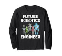 Future Robotics Engineer Funny Robot Engineering Kids Maglia a Manica