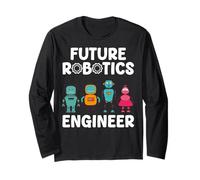 Future Robotics Engineer Funny Robot Engineering Kids Maglia a Manica