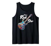 Future Rock Star, Guitar Band, Funny Rock, Ragazze Ragazzi Bambini Canotta