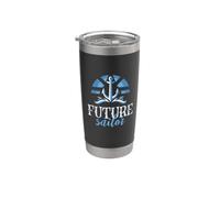 Future Sailor Nautical Anchor Boating Sailing Bicchiere termico in acciaio inox doppia parete