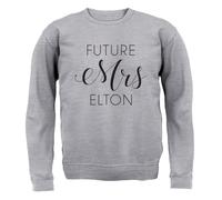 Future Signora Elton - Adulti Felpa/Maglione - Concerto Musica John Rocket Uomo