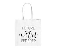 Future Signora Federer - Tela Borsa Grande - Roger Tennis Ventola Love Merch