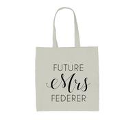Future Signora Federer - Tela Borsa Grande - Roger Tennis Ventola Love Merch