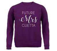 Future Signora Guetta - Bambini Felpa/Maglione - David Musica Dj Danza Tour Love