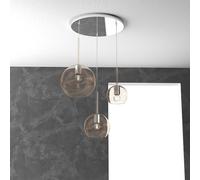 Future Sospensione di Top Light 1155/S3 mix 3 luci base tonda in diverse colori