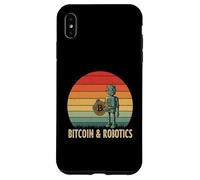 Future Tech AI Automation Cyborg Bitcoiner Potenza Bitcoin Custodia per iPhone XS Max