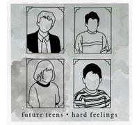 Future Teens Hard Feelings Deluxe White + Sky Blue (Vinyl LP)