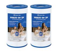 Future Way Filtro per Piscina Spa Compatibile con Pleatco PRB35-IN, Unicel C-4335, Guardian 409-219, 2 Confezioni
