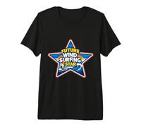 Future Wind Surfing Star Windsurfer Bambini Bambino Ragazza Ragazzo Maglietta Premium