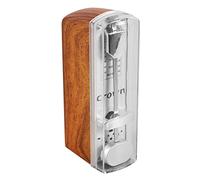 FutureHight Mini metronomo meccanico per chitarra, pianoforte, violino - Alta precisione volume colore teak