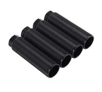 FutureHight Set di 4 ruote per bicicletta, in lega di alluminio, anti-skid, pedali, BMX Pegs, per bicicletta, ciclismo, stunt posteriori a 3/8