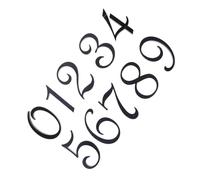 FUTUREORYY 10pezzi Numeri Civici in Acrilico per Porte Esterne Numeri per Cassette Postali per Ufficio Civici Luminosi per Casa