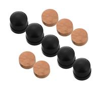 FUTUREORYY 10pezzi Set Guarnizioni Valvola Antisperdimento Legno Gomma per Trombone e Tromba Riparazione Strumenti Musicali