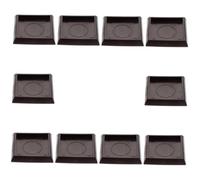 FUTUREORYY 10pezzi Sottobicchieri Per Mobili in Plastica Resistente All Usura Blocca Mobili Multifunzione Tazze Compatte Per Antiscivolo Inclusi