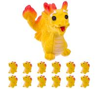 FUTUREORYY 12 Pezzi Figurina Drago Anno del Drago in Resina Miniatura Animata per Decorazioni Casa e Accessori Decorativi Compatti per Capodanno e Giardini