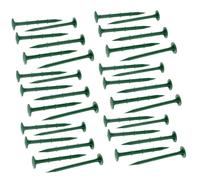 FUTUREORYY 150 Pezzi Picchetti da in Plastica Picchetti Resistenti per Telo Pacciamatura Tende e Fissaggio Antierbacce per Aiuole e Campeggio