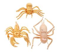 FUTUREORYY 1set Decorazioni Di Insetti Realistici Modelli Di Grilli Scorpioni e Ragni Ornamenti Da Tavolo Per Casa e Ufficio Decorazione Lifelike Per Ogni
