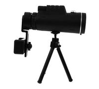 FUTUREORYY 1set Monocolo Telescopico Per Smartphone Design Compatto Ottica All-destra Per Escursioni e Campeggio Include Treppiede e Adattatore Per Telefono