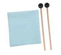 FUTUREORYY 1set Tamburi Tongue Per Giardino Con Bacchette e Panno Di Pulizia Strumento Musicale Elegante Per Meditazione e Yoga All Aperto Design Minimalista e Acustica Unica