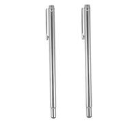 FUTUREORYY 2 pezzi Aste Radiestesiche Regolabili in Acciaio Resistente per Rilevazione Minerali Acqua e Metalli Strumenti Professionali per Caccia e Oggetti Smarriti