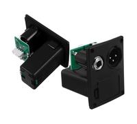 FUTUREORYY 2 Pezzi Custodia Batteria per Pickup Lc Connettore Xlr Resistente e Anturto Supporto Batteria per Chitarra Elettrica e Basso Installazione Facile per Strumenti Musicali