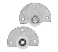 FUTUREORYY 2 Pezzi Puleggia Ruota Porta Armadio Silenziosa, Rulli per Ante Scorrevoli Mobili e Guardaroba, Ferramenta Resistente per Porte Scorrevoli Cucina e Camera