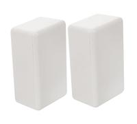 FUTUREORYY 2 pezzi Scatola Derivazione in Plastica Bianca Box Elettronico per Progetti Custodia Resistente e Facile da Installare per Uso e Cablaggio Sicuro